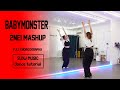 Babymonster 2ne1 mash up full dance tutorial   slow music  mirrored