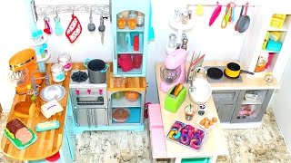 Learn how to make an American Girl Doll Gourmet Kitchen. Our doll crafts are fun and easy to make. We also give you Step-By-Step 