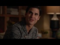Glee - Blaine tells Kurt he's insecure 5x16