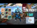 Build 41 solo static dive t5  l fist of avalon l 22m profit 1 day l albion online