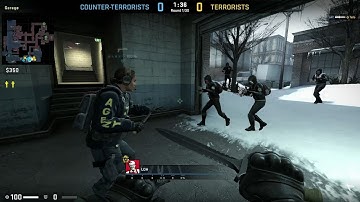 ALL PLAYERS WENT KNIFE ONLY FOR THE WHOLE CS GO  COMPETITIVE MATCH!