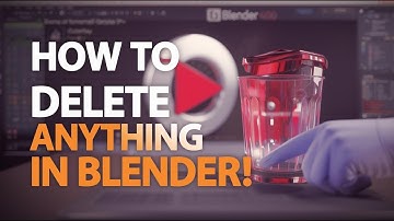 How to Delete in Blender Like a Pro | Simple & Fast Tutorial #blender #blender3d