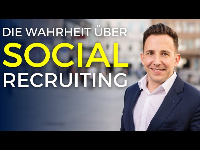 Die Wahrheit über Social Recruiting Ausbildungen und Schulungen