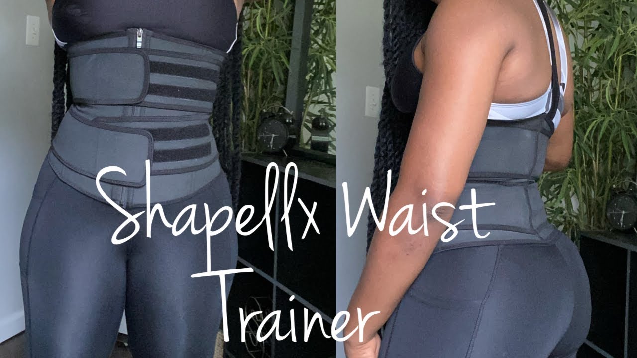 SHAPELLX NeoSweat Double Power Waist Trainer Review // WORKOUT for FASTER  Results 