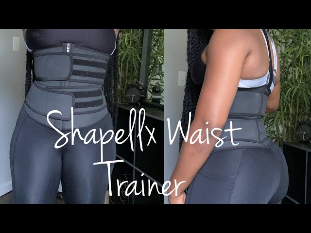 SHAPELLX NeoSweat Double Power Waist Trainer Review // WORKOUT for FASTER  Results 