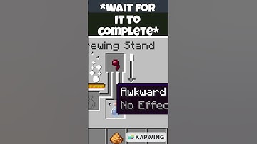 How To Make a Potion of Poison in Minecraft 1.19