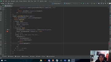 Creating a startup name generator using Flutter