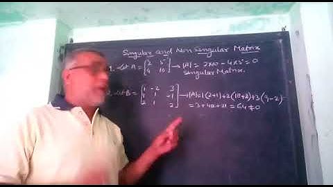 Adjoint and inverse of a matrix video part 5