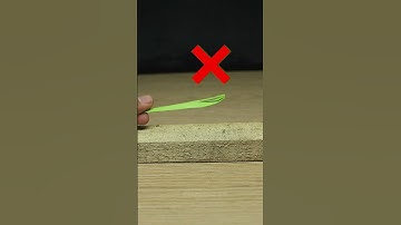 Be sure to tie in this trick! How to securely fasten slippery rope with staples? #shorts