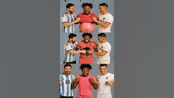 Messi,Ronaldo & IShowSpeed Funny AI Video | Football Meme #shorts  #messi  #ronaldo  #ishowspeed