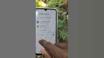 Auto sync data on settings in Samsung mobiles