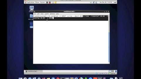 配置基于时间的iptables策略 [LinuxCast IT播客]