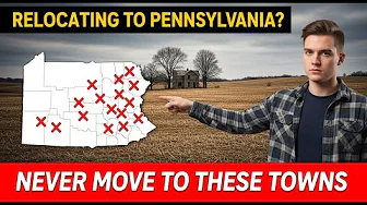 10 Towns in Pennsylvania You Should Never Move To | Worst Places to Live In Pennsylvania Right Now