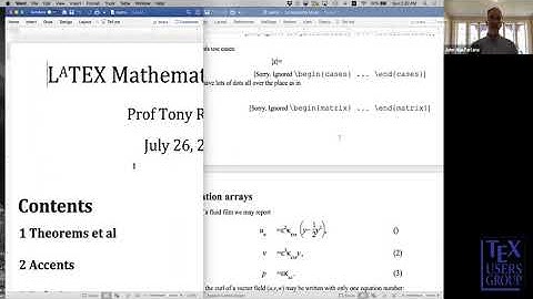 TUG 2020 — John MacFarlane — Pandoc for TeXnicians