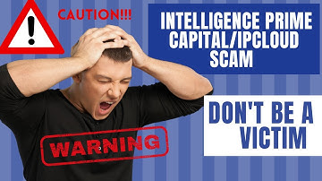 🚫⛔⚠️ Intelligence Prime Capital/IPCLOUD SCAM- STAY AWAY 🚫⛔⚠️