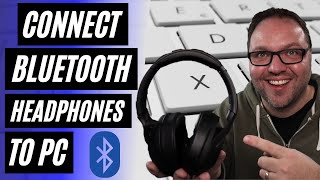 كيفية توصيل سماعات رأس Bluetooth بالكمبيوتر | نظام التشغيل Windows 10 🎧