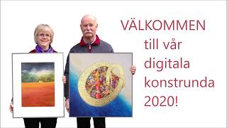 Olu och Roy Hallgard. Konstrundan 2020