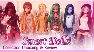 Smart Dolls A Review // Unboxing Clothing Apparel & Doll Collection Tour Mirai Valiant Singularity