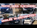 Hyundai Porter, Kia Bongo, Elektromobil narxlari va rastamojkasi