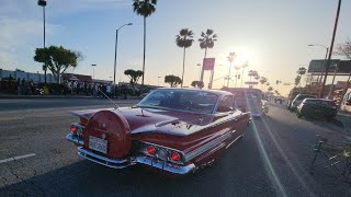 lowriders hit Whittier blvd on a perfect Sunday afternoon pt.1