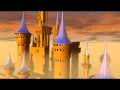 Футаж Замок Disney в 3D анимации