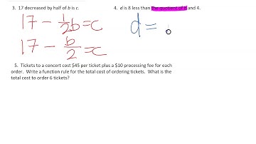 Chapter 4 Lesson 5 Algebra 1 Pearson