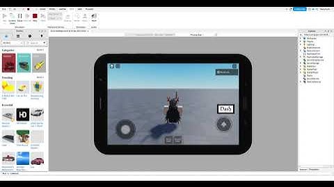 [Roblox Studio] Strongest Battleground Dash Style (Showcase)
