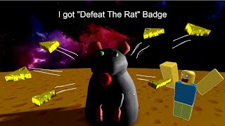 Cheese Escape  How To Win Defeat The Rat Badge, It's easy