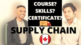 Scope of Supply Chain🚛 in Canada🍁-Part 1- All you need to know about the Education🎒