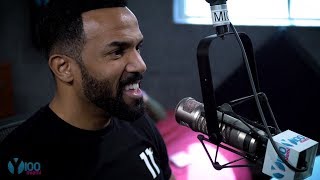 Craig David Talks About "I Know You" ft. Bastille & His TS5 Parties at Y100 Miami!