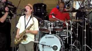 Do U Want It? performed live by Papa Grows Funk at the 2012 New Orleans Jazz & Heritage Festival. chords