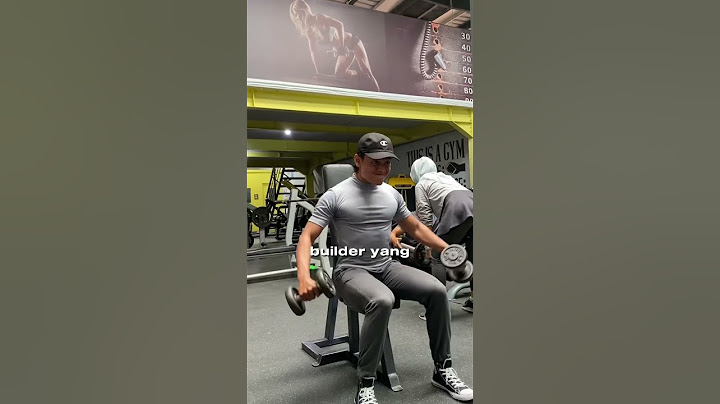GEDEIN BADAN/BENTUK BADAN ga boleh LARI!!! #fitnessmotivation #gym