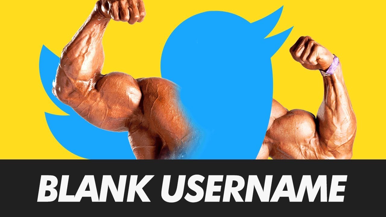 How To Get a Blank/Invisible/No Name on Twitter in 2018