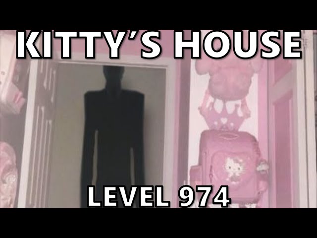 🎀🌸Level 974 - Kitty's House BACKROOMS..🌸🎀 #shorts 