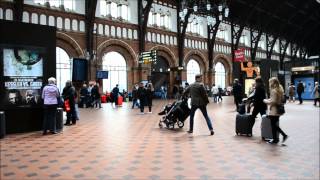 SILENT FLASHMOB AT COPENHAGEN CENTRAL STATION