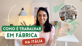 Trabalhar em Fábrica na Itália - Torino