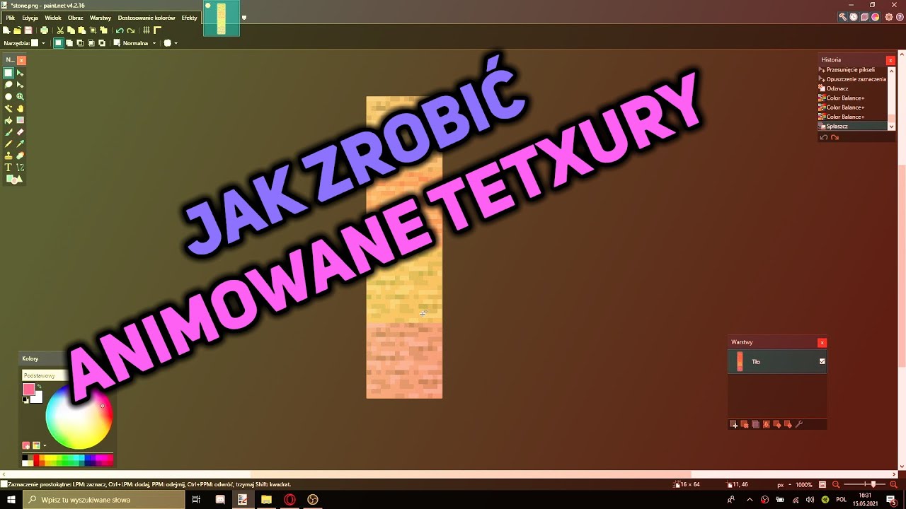 Jak Zrobic Wlasny Tekstur Pack Do Minecraft Jak zrobić texture pack do minecraft? - Animowane tekstury | #2 (uwaga