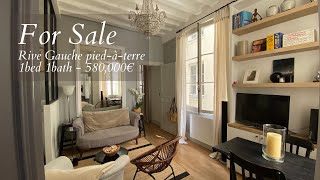For Sale - Rive Gauche pied-à-terre - 56Paris Real Estate