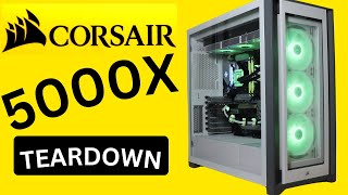 Corsair 5000X RGB Gaming Case Teardown, overview and Review