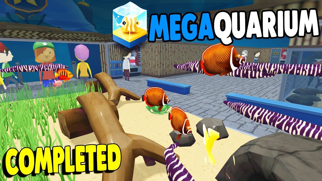 final-expansion-completed-best-aquarium-simulator-megaquarium-gameplay-youtube