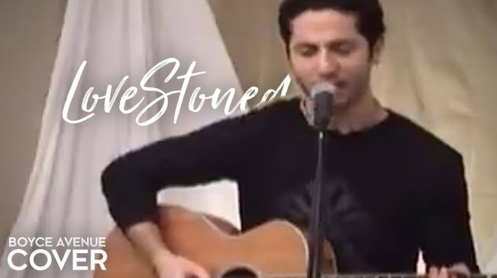 LoveStoned Acoustic version - Acoustic performance video thumbnail