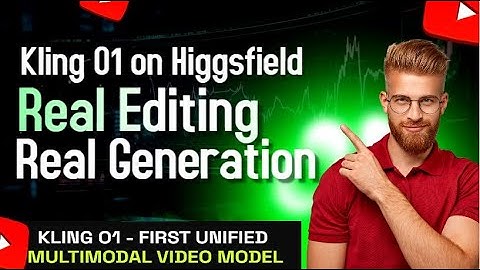 Kling O1 on Higgsfield| Real Editing with Unlimited AI Video Generation
