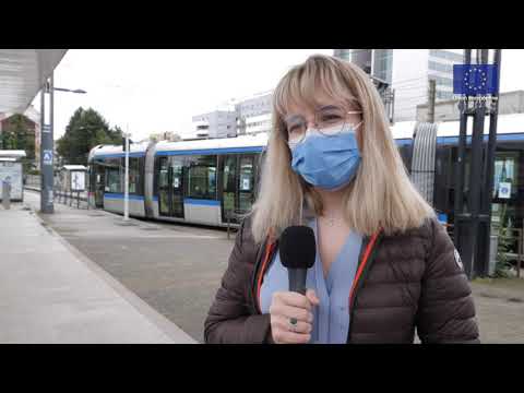 Tram Pacte vert à Grenoble - 11 mai 2021