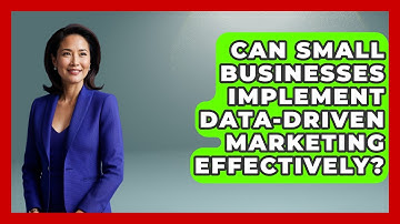 Can Small Businesses Implement Data-Driven Marketing Effectively? | Modern Marketing Moves News
