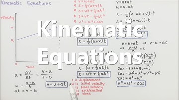 Kinematic Equations