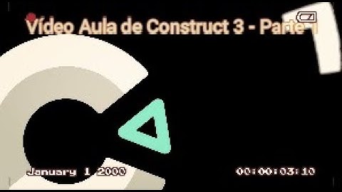 Como criar o seu jogo do Construct 3 [Criando o Mapa e o Jogador] Parte 1 Construct 3