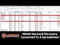 Using NMAP For Network Discovery and Converting to Excel Spreadsheet