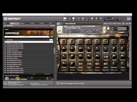 Video Review of Native Instruments Heavyocity Damage Sound Library For Kontakt