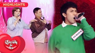 Tyang Amy and Ogie get startled with searchee Denver's energy | Expecially For You