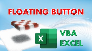 Floating Button VBA Excel #Floating #VBA
